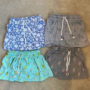 Cat & Jack Skort Bundle 4T
